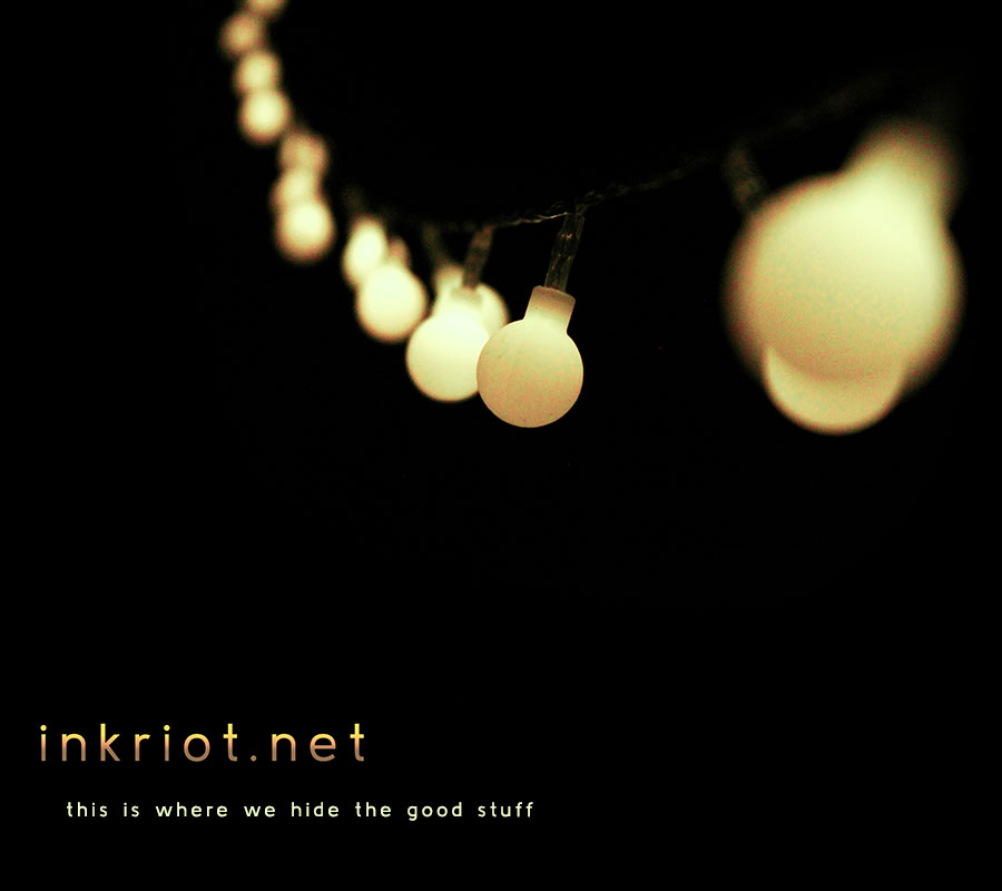 photo of lights in the dark